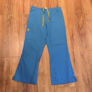 Aqua Scrub Pants